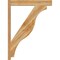 Ekena Millwork Funston Block Rough Sawn Outlooker, Western Red Cedar, 6"W x 34"D x 46"H OUT06X34X46FST05RWR - alternate 3